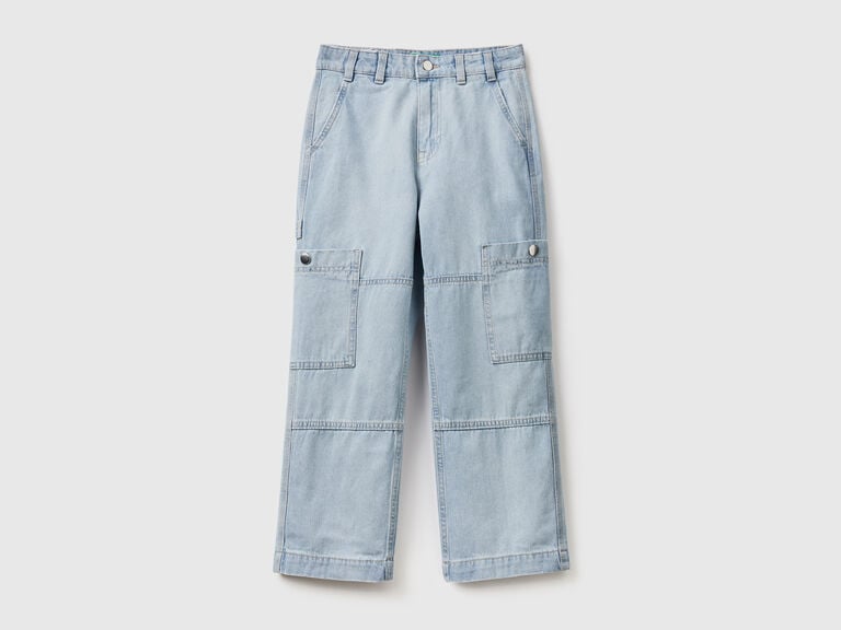 (image for) benetton it saldi Jeans cargo loose fit sito ufficiale benetton